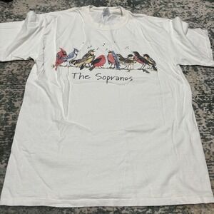 Vintage Harley The Sopranos Tshirt Large Bird Graphic